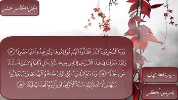 سورة الكهف كاملة بصوت الشيخ إدريس أبكر(رااائعة))