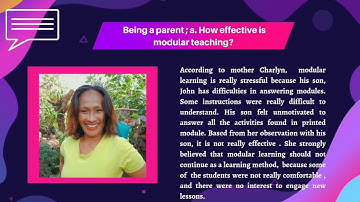 Instructional Modules|Interview