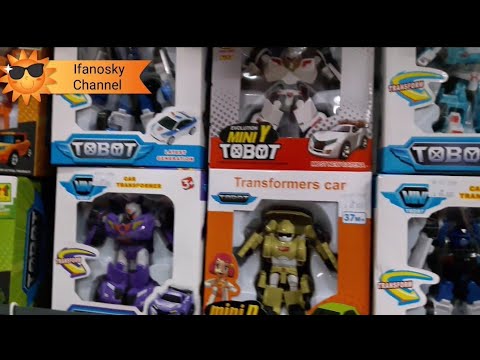 Hunting Mainan 😍 Beli Mainan Tobot Transformer, Robocar