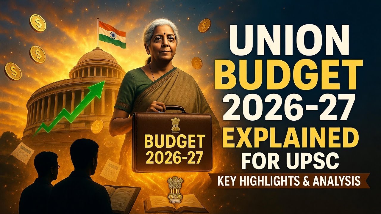 Union Budget 2026-27 Explained for UPSC | Key Highlights, Analysis ...