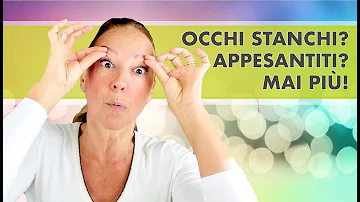 Che significa avere gli occhi pesanti?
