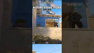 AGGRESSIVE PLAY #cs2 #csgo #counterstrike #faceit #gaming #shorts