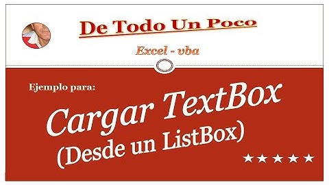 Añadir dato a textbox haciendo clic en la caja de texto.