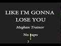 Like I'm Gonna Lose You   Meghan Trainor Easy Chords and Lyrics