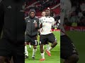 Alex Iwobi And Calvin Bassey Uses V Boniface Gesture Fulham Manchesterunited mp3