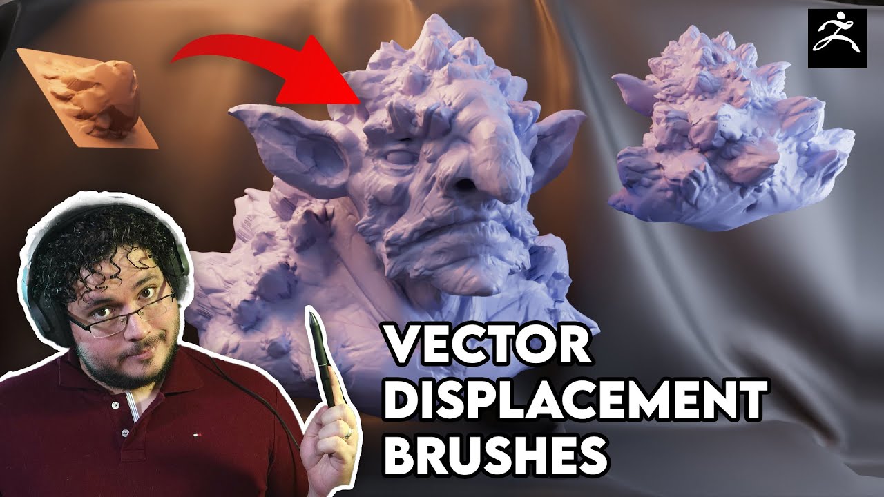 Create Your Own Vector Displacement Brushes with ZBrush in 10 Minutes YouTube