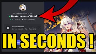 HOW to JOIN HONKAI IMPACT DISCORD SERVER ✅PC & MOBILE✅