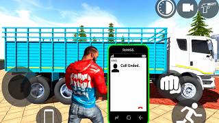 NEW LOADING TRUCK 🚒 with trailer  #indianbikedriving3d #trending #gaming #viral #gta #explore