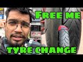Finally Pulsarn160 ka TYRE change ho gya || ​⁠ @Aditya_Bajpai