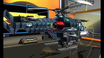 Robocraft Helicopter Tier 6 [ New Rotor Blade ]