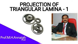 PROJECTION OF TRIANGULAR LAMINA-1
