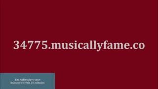 Get Free and Real Musical.ly Followers [2016] screenshot 5