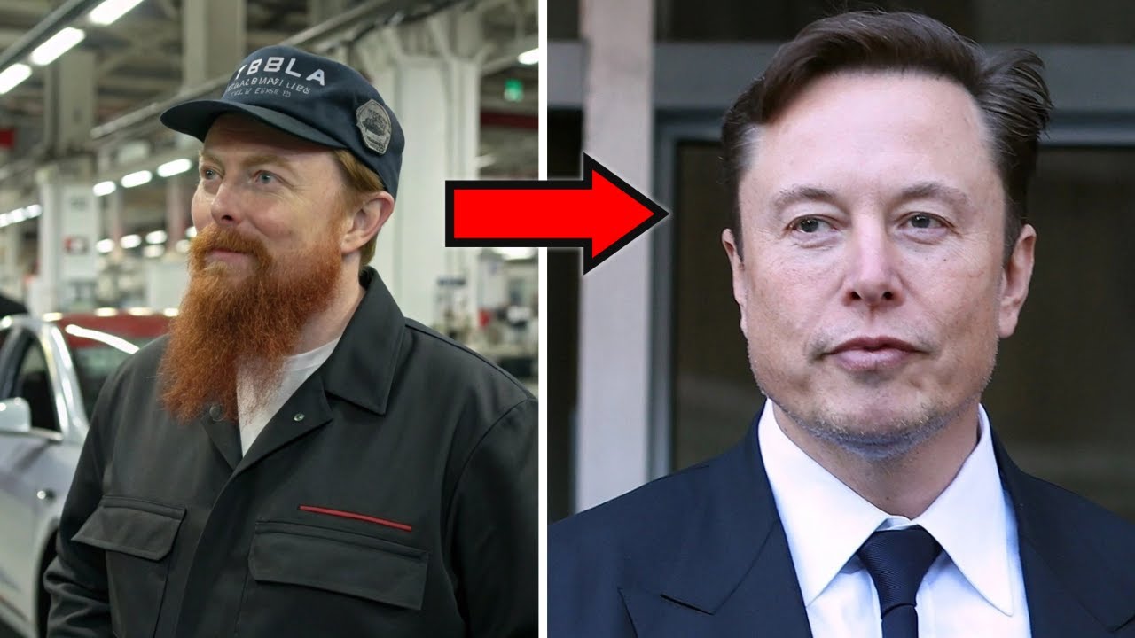 Elon Musk se infiltra de incógnito en la fábrica de Tesla: ¡No creerás lo que descubrió! - YouTube
