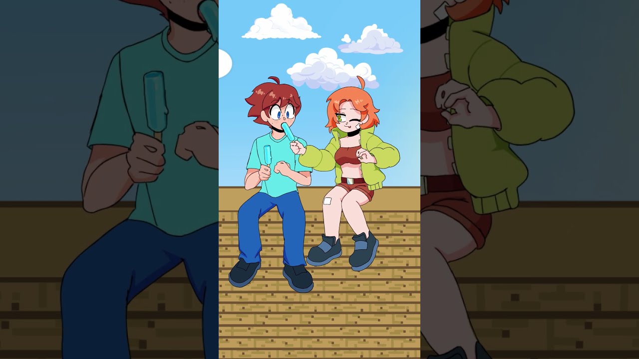 Steve And Alex Mood Animation Minecraft Memes
