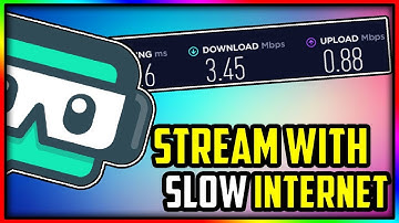 How to Stream With Bad Internet (OBS)| The Best Streamlabs OBS Settings To Stream With Bad Internet