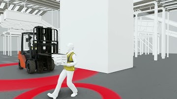 What is an effective forklift pedestrian detection system?