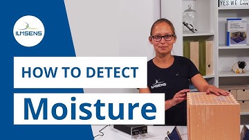 How to detect moisture using Ilmsens