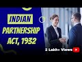 Indian Partnership Act, 1932 | CPT, CS Foundation Law by CA Jaishree Soni