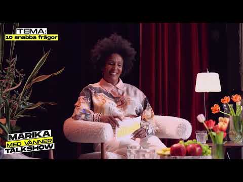 10 snabba frågor som får dig att tänka efter! | Marika med Vänner Talkshow