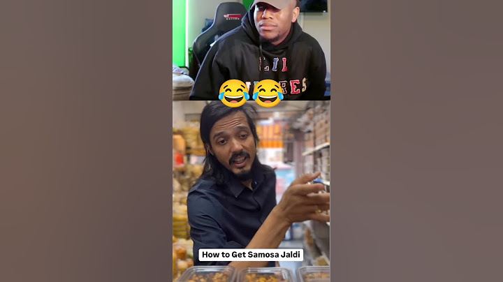 Dont try this at home! (How to get samosa jaldi) @Abhisheksonpaliya