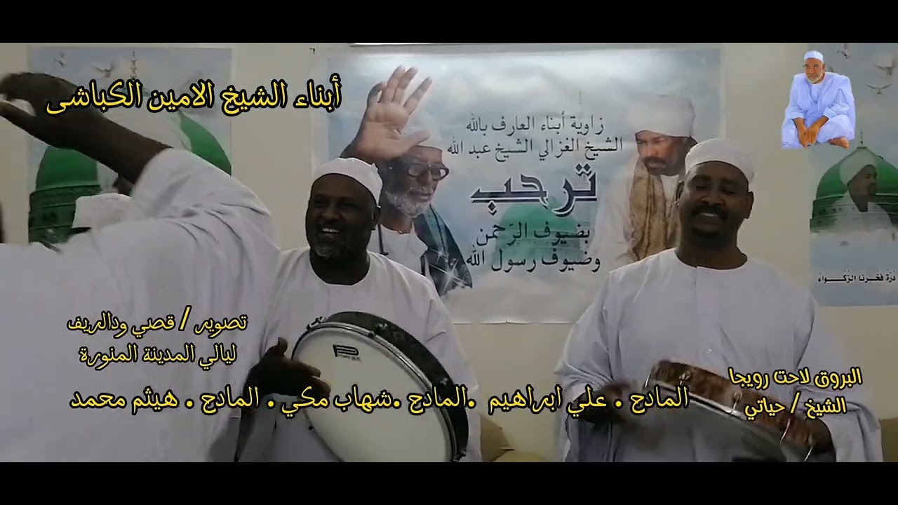 البروق لاحت رويجا المادح / علي ابراهيم ليالي المدينة المنورة زاوية الاعراك / الشيخ أنيس