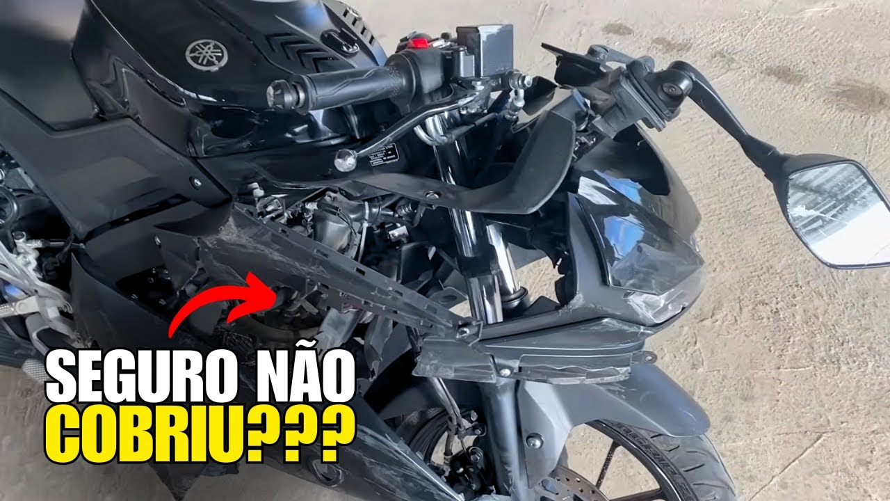 ESSAS SÃO AS PEGADINHAS  DO SEGURO VEICULAR - CUIDADO!!! | SEGURO COBRIU A YAMAHA YZF R15!??