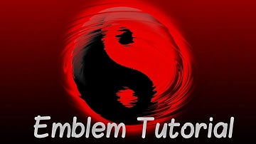 Black ops 2 - Ying Yang emblem (EASY)