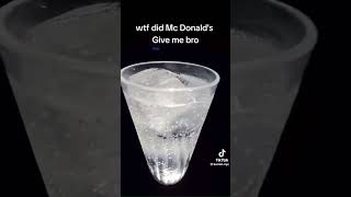 bro what the flip did McDonald's give me