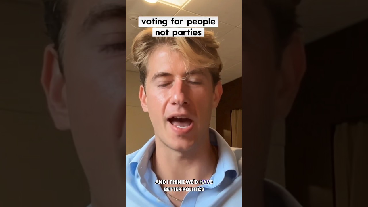 Vote for people,not parties🎯 #shorts #usa #politics
