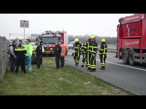 Ongeval A73 Swalmen 18-2-2016