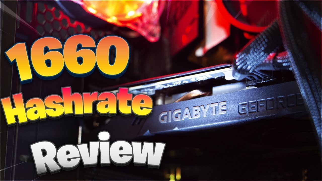 NVIDIA GTX 1660 Mining Hashrate Review | 1660 vs 1660 Ti | Eth RVN ProgPow  Grin BEAM and Zcoin - YouTube