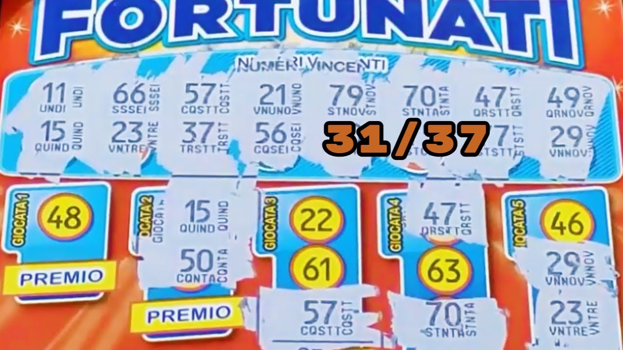 Gratta e Vinci | Numeri Fortunati | #284 - YouTube