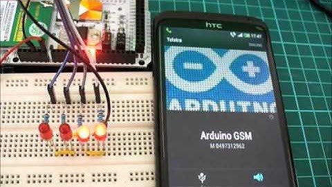 Arduino Mega GSM Shield Remote Control via Call
