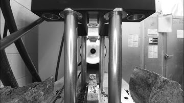 100mm diameter. Stabilized material