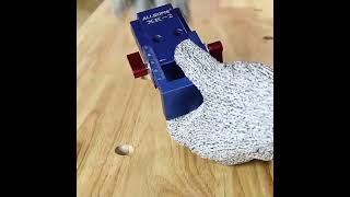 ALLSOME Aluminum Pocket Hole Jig Kit Wood Hole Saw 9.5mm Step Dri