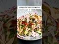 Wurstsalat mit Kürbiskernöl #wurstsalat #kürbiskernöl #kernöl #salat #sommersalat