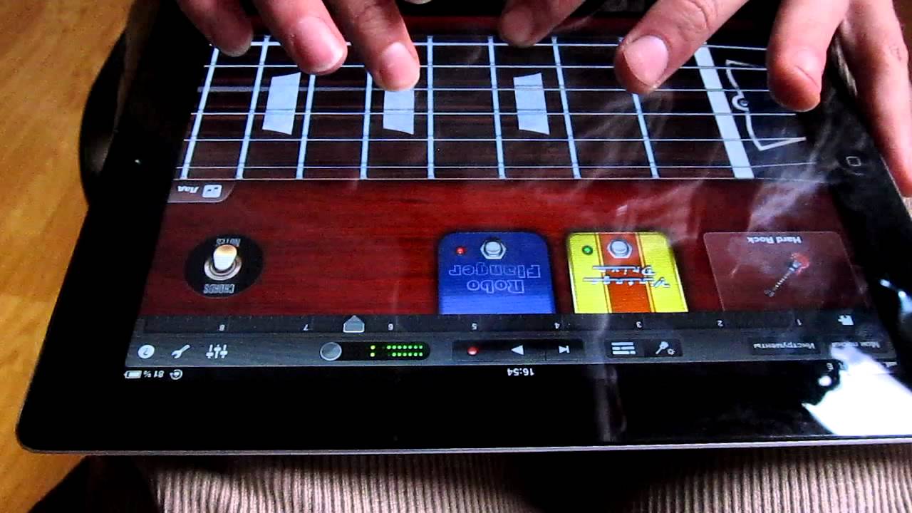 iPad GarageBand Guitar YouTube