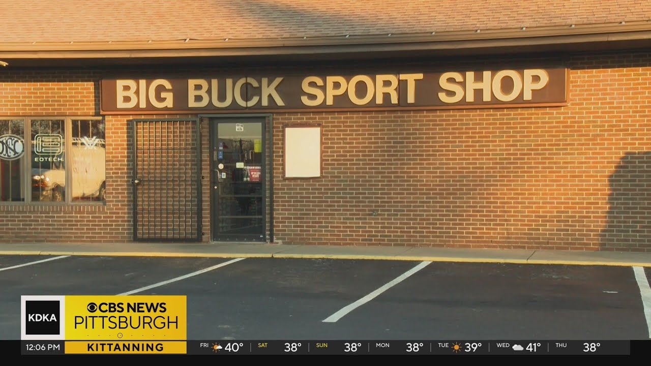 Four suspects in custody after attempted break-in at gun store - YouTube