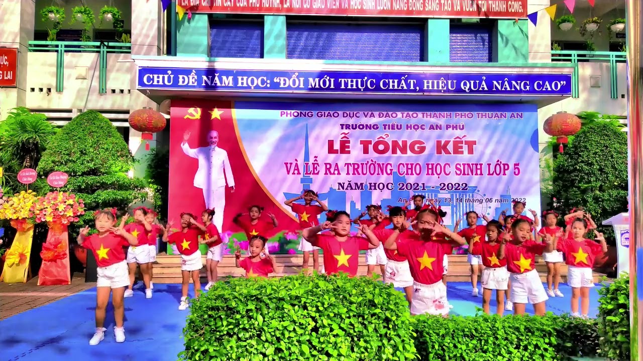 CLB AEROBIC trường Tiểu Học An Phú- biểu diễn tổng kết NH 2021- 2022