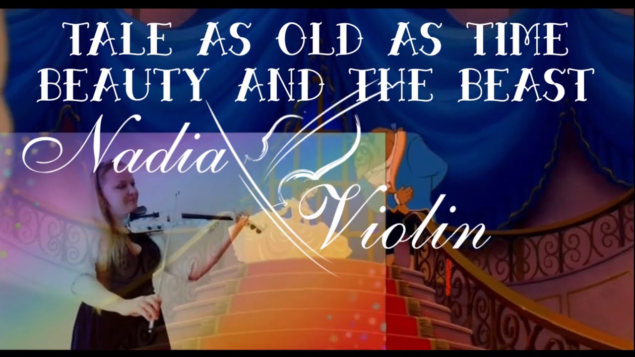 Tale as old as time | Beauty and the Beast | Electric Violin cover by Nadia Violin UK