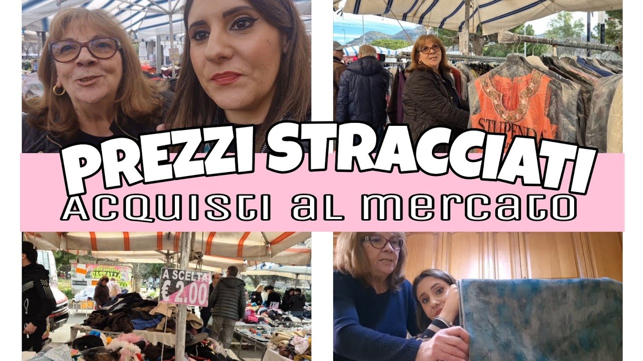 AL MERCATO CON MAMMA / ACQUISTI A POCHI EURO E RISATE 