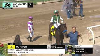 Mohaven wins Race 7 on Saturday, May 23 at Santa Anita Park