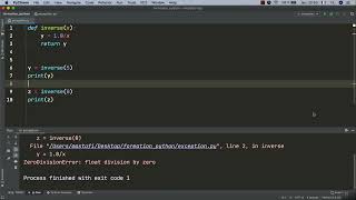 #13 Gestion des erreurs et les exceptions en python