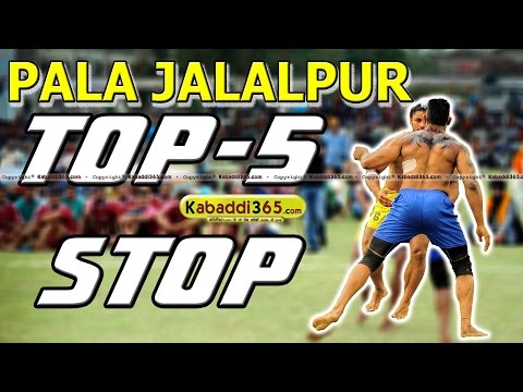 Top 5 Stop Pala Jalalpur At Kabaddi Tournaments