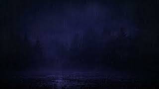 Heavy Rain Sounds for Sleep (8 Hours) | Dark Blue Rain, Deep Sleep, No Music Vol.1