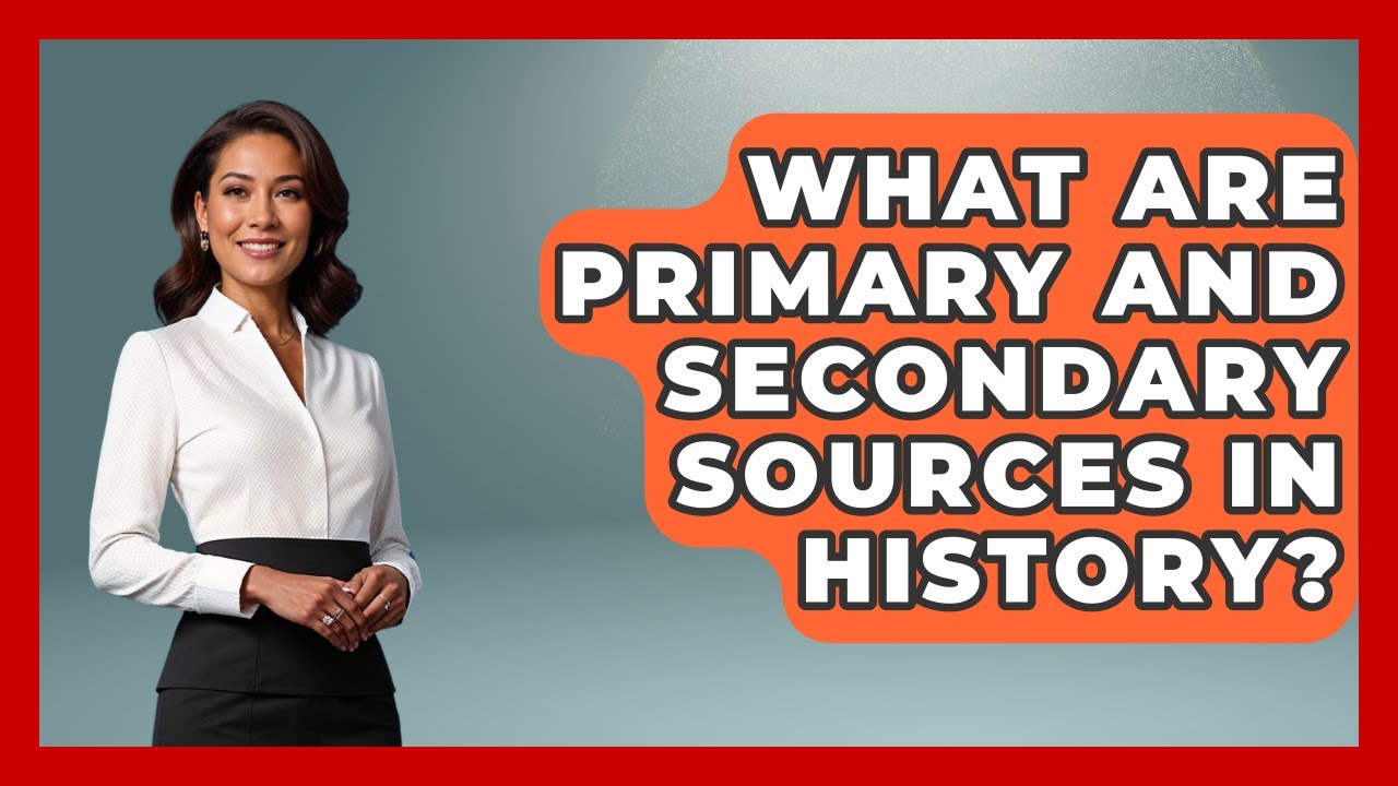 What Are Primary And Secondary Sources In History? - Anecdotes in Quotation