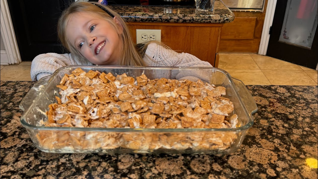 Gingerbread toast crunch bars - YouTube