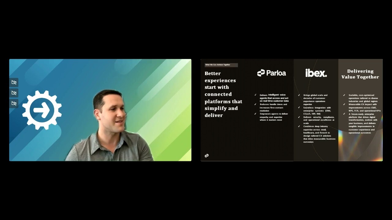 Parloa and IBEX webinar on deploying AI agents at scale