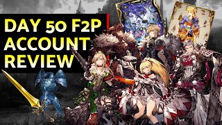 F2P Account Review At Day 50 Wotv War Of The Visions Final Fantasy Brave Exvius