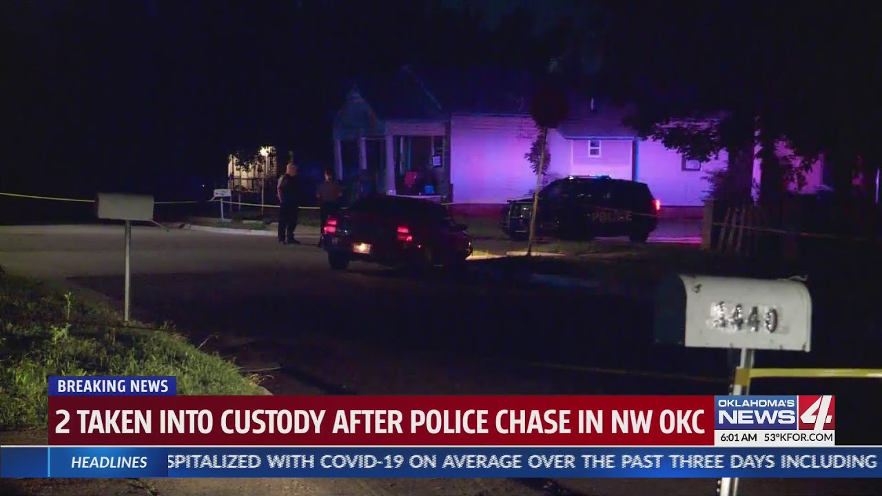 2 in custody after police chase - YouTube
